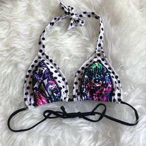 Patterned Bikini Top